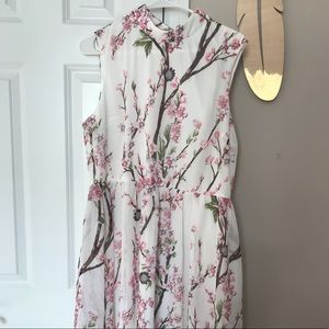 Dreamy cherry blossom dress